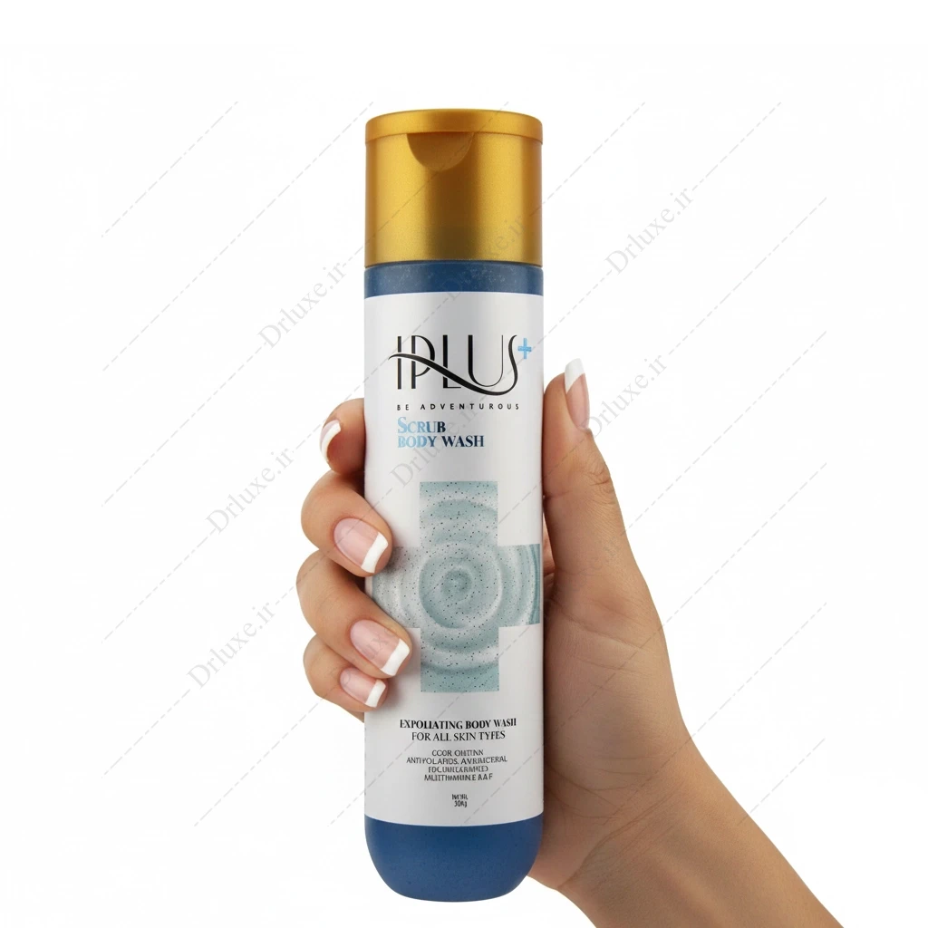 شامپو بدن اسکراب لایه بردار آی پلاس